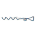 BRUNNER ELIX PICCHETTO di ancoraggio 42 cm x Ø 8 mm in acciaio zincato, con anello di fissaggio
