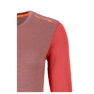 ORTOVOX ROCK'N'WOOL LONG SLEEVE MAGLIA INTIMA BLUSH BLEND