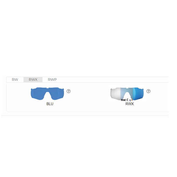 SALICE OCCHIALE DA SOLE 020 RWX CRISTALLO BLU/RW BLU DOPPIA LENTE CAT. 1-3