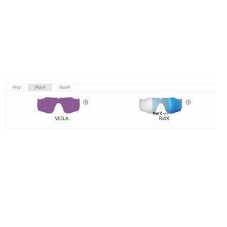 SALICE OCCHIALE DA SOLE 020 RWX CRISTALLO FUXIA/RW VIOLA DOPPIA LENTE CAT. 1-3