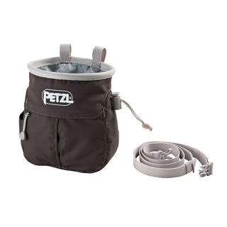 Compra grigio PETZL SAKAPOCHE SACCHETTO PORTAMAGNESITE CON TASCA - DISPONIBILE IN 2 COLORI