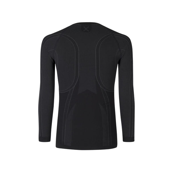 MONTURA SEAMLESS MEDIUM MAGLIA INTIMA UOMO 1° STRATO tERMOREGOLATORE E TRASPIRANTE - PESANTEZZA MEDIA - COLORE: NERO