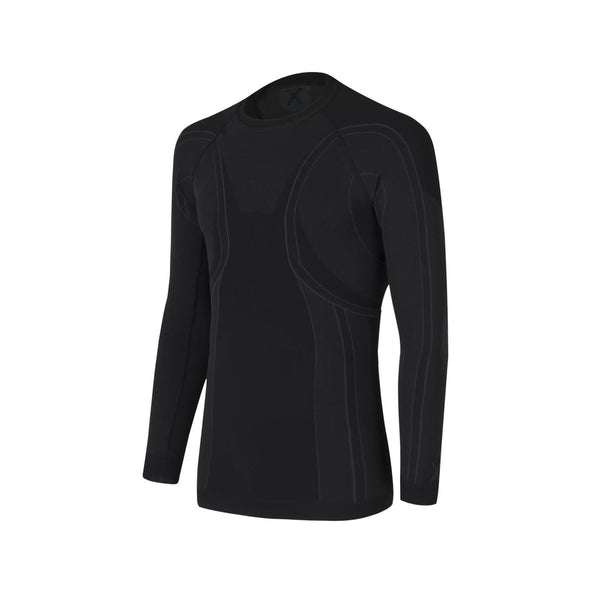 MONTURA SEAMLESS MEDIUM MAGLIA INTIMA UOMO 1° STRATO tERMOREGOLATORE E TRASPIRANTE - PESANTEZZA MEDIA - COLORE: NERO