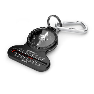 SILVA POCKET COMPASS BUSSOLA TASCABILE CON TERMOMETRO E DIREZIONI CARDINALI