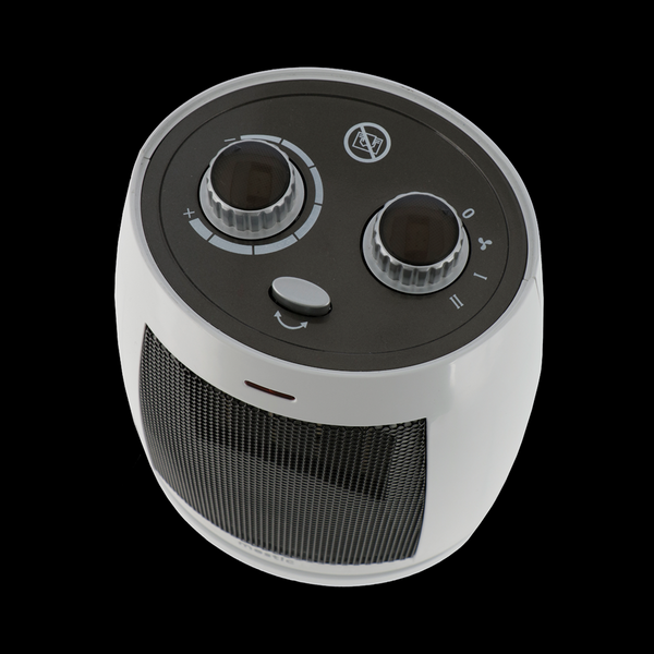 MESTIC STUFA IN CERAMICA MKK 150 CON TERMOSTATO REGOLABILE 3 POTENZE BASSO CONSUMO ENERGETICO