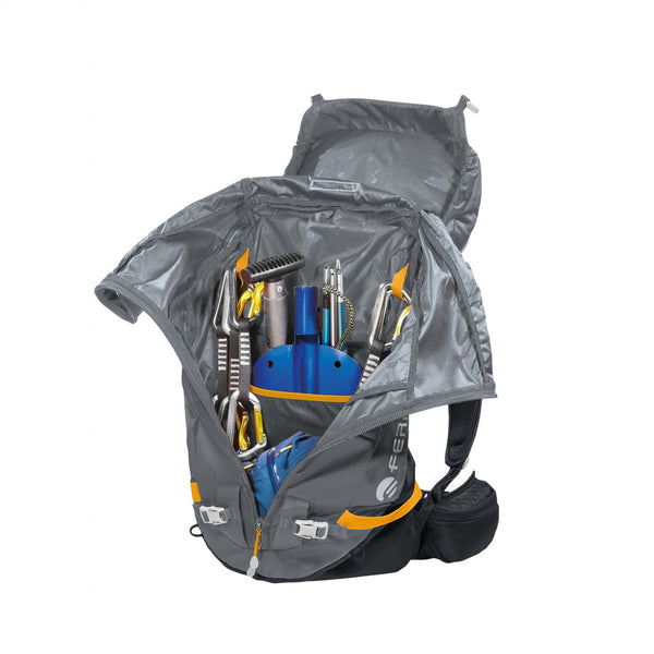 FERRINO TRIOLET 48+5 GRIGIO Zaino da Alpinismo e sci alpinismo capiente e versatile - Disponibile in 2 colori
