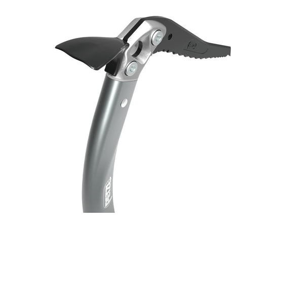 PETZL QUARK Piccozza 50 cm polivalente per l’alpinismo tecnico e la cascata di ghiaccio - Versione paletta