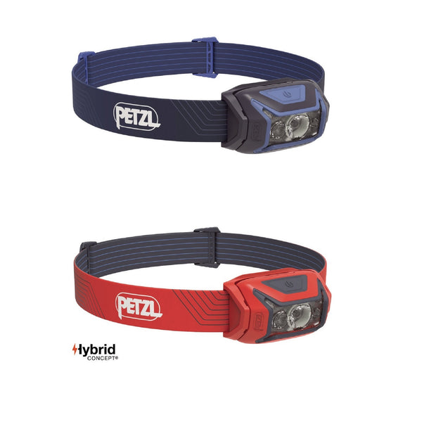 PETZL ACTIK 450 LUMEN Lampada frontale potente di facile utilizzo - DISPONIBILE IN 4 COLORI
