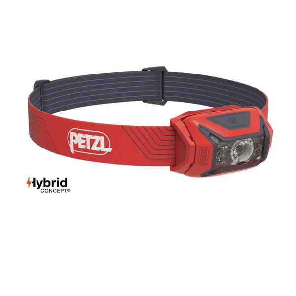 PETZL ACTIK 450 LUMEN Lampada frontale potente di facile utilizzo - DISPONIBILE IN 4 COLORI