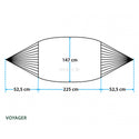 BRUNNER VOYAGER AMACA ULTRALEGGERA CON PORTATA MASSIMA DI 100Kg