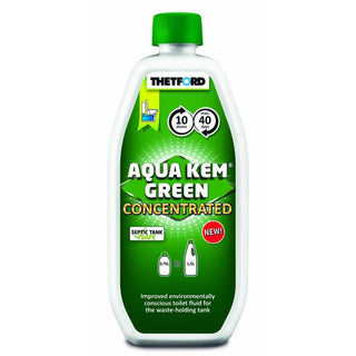 THETFORD AQUA KEM GREEN CONCENTRATO LT.0,75 DISGREGANTE LIQUIDO ECOLOGICO - IN PROMOZIONE!