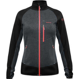 ARIEL 3 FELPA FULL ZIP 2 STRATO TRASPIRANTE DONNA REDELK
