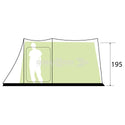 BRUNNER ARQUS OUTDOOR 5 Tenda a tunnel a doppio ingresso
