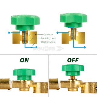 BRUNNER B-OFF 12V Staccabatteria 12V monopolo per veicoli ricreazionali ed autovetture