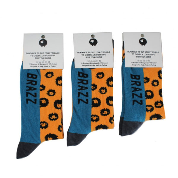 BRAZZ BRAZZSOCKS CALZINI STILOSI IN COTONE - DISPONIBILE IN 3 COLORI