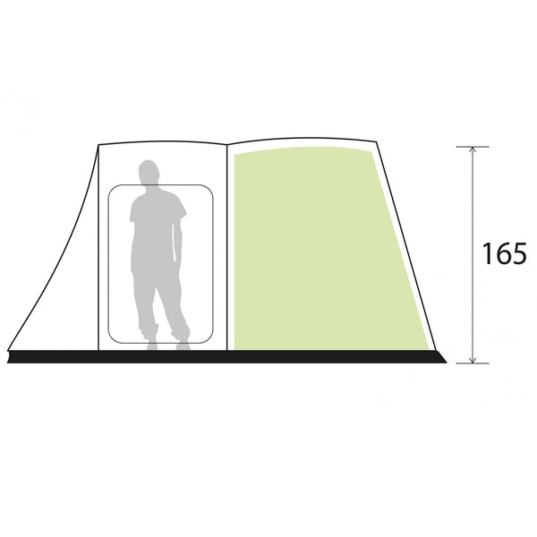 TENDA ALEGRA 4 AIRTECH TENDA PNEUMATICA DA CAMPEGGIO (PRODOTTO DA ESPOSIZIONE)