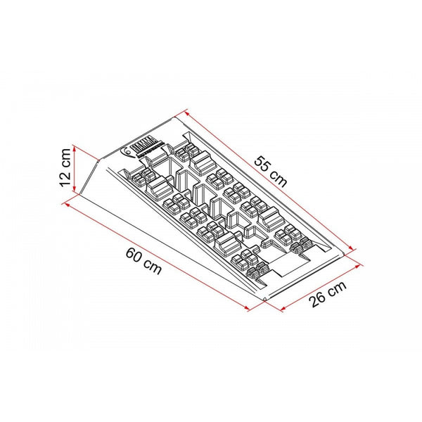 FIAMMA KIT CUNEI LEVEL SYSTEM JUMBO CUNEI LIVELLATORI