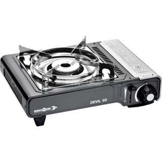 BRUNNER DEVIL SD NG FORNELLO PORTATILE DA 30mbar COMPLETO DI COMODA VALIGIETTA
