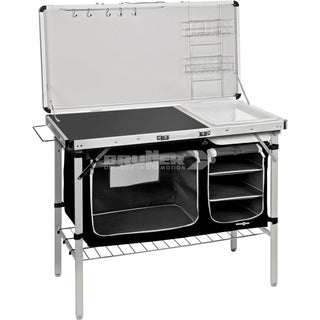 BRUNNER DRIVE IN BLACK MOBILETTO CUCINA IDEALE PER UTILIZZO OUTDOOR COMPATTO E ROBUSTO