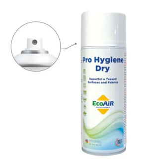 ECOAIR PRO HYGIENE DRY 400ML - SPRAY IGIENIZZANTE SUPERFICI E TESSUTI ECOLOGICO