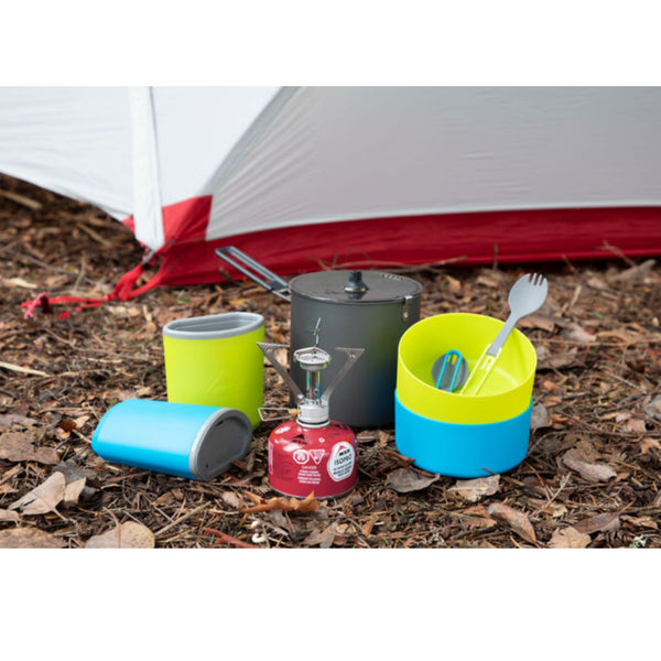 MSR POCKETROCKET STOVE KIT - Kit cucina ultracompatto e leggero per 2 persone