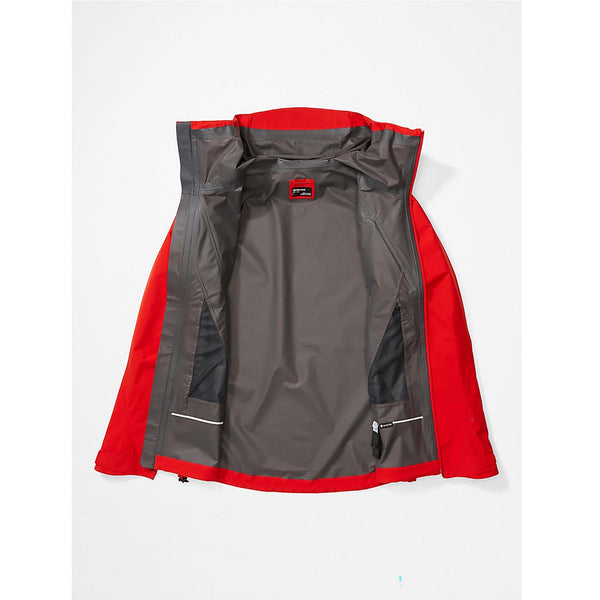 MARMOT KNIFE EDGE JACKET GIACCA ANTIPIOGGIA 28k ANTIVENTO ROSSO TEAM RED 6278