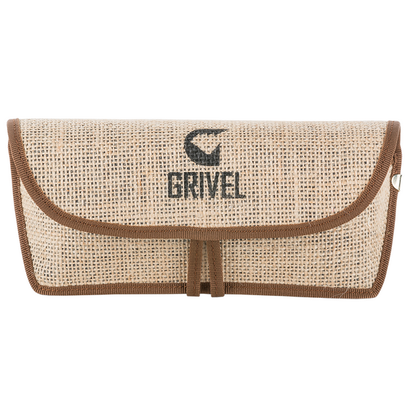 GRIVEL #CLIMBDIFFERENT SUNGLASSES Occhiali da sole con montatura in bambù e lenti specchiate rosse categoria 3 UV400.