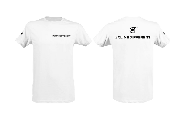GRIVEL #CLIMBDIFFERENT T-SHIRT UOMO IN PURO COTONE PER ARRAMPICATA E TEMPO LIBERO