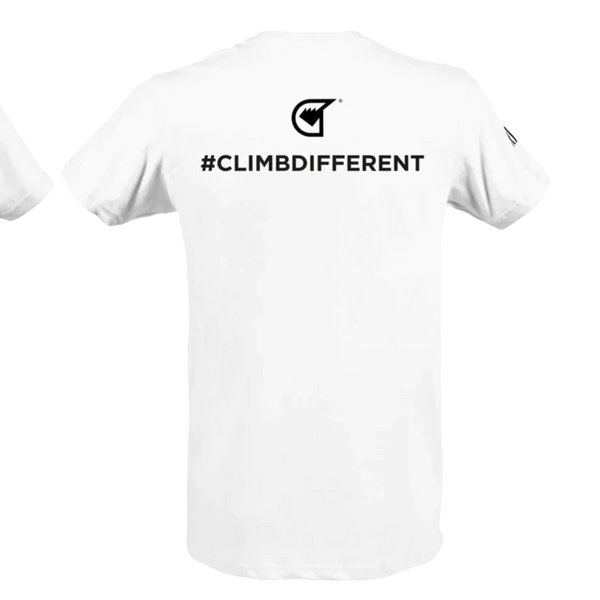 GRIVEL #CLIMBDIFFERENT T-SHIRT UOMO IN PURO COTONE PER ARRAMPICATA E TEMPO LIBERO