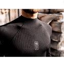 COMPRESSPORT MAGLIA TERMICA NERA 110G 3D LS RUNNING