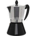 BRUNNER MC MOKA Caffettiera a induzione realizzata interamente in alluminio con fondo in acciaio - Disponibile in 2 misure