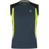 BLU CENERE/VERDE LIME