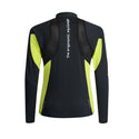 MONTURA RUN ENERGY ZIP MAGLIA LEGGERA E TRASPIRANTE IDEALE PER CORSA Colore Antracite/Verde Lime