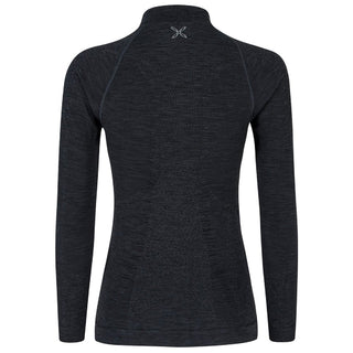 MONTURA SEAMLESS HEAT WOMAN MAGLIA INTIMA TECNICA DONNA TRASPIRANTE - NERO