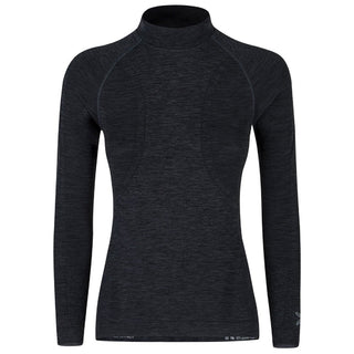 MONTURA SEAMLESS HEAT WOMAN MAGLIA INTIMA TECNICA DONNA TRASPIRANTE - NERO