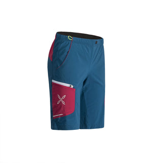MONTURA BRICK BERMUDA DONNA colore Blu ottanio/Rosa sugar