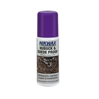 NIKWAX IMPERMEABILIZZANTE PER SCARPE NUBUCK E CAMOSCIO APPLICATORE IN SPUGNA 125ML