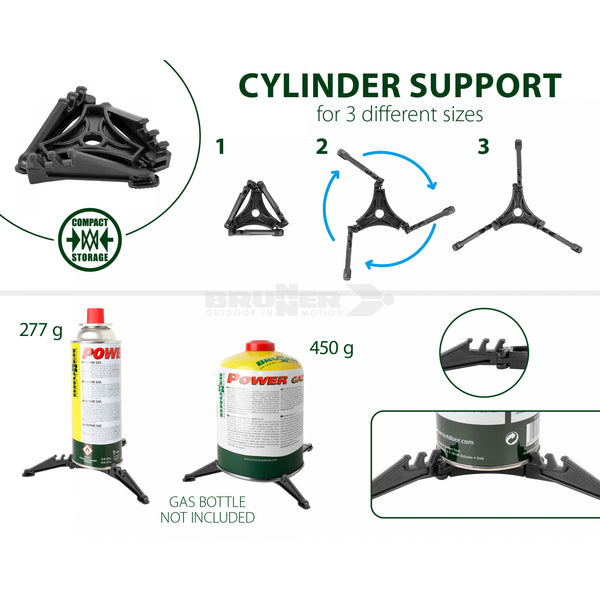 BRUNNER PACKPOT ULTRALITE 20 Set popote salva-spazio Outdoor in alluminio anodizzato per 4/5 persone