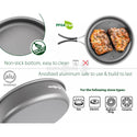 BRUNNER PACKPOT ULTRALITE 18 Set popote Outdoor in alluminio anodizzato per 3/4 persone.