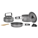 BRUNNER PACKPOT ULTRALITE 18 Set popote Outdoor in alluminio anodizzato per 3/4 persone.