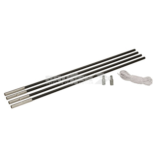 BRUNNER POLE KIT SET PALI DI RICAMBIO IN FIBRA DI VETRO PER TENDE - DISPONIBILI IN DIVERSE MISURE E DIAMETRI