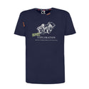 ROCK EXPERIENCE ELETTROSHOCK SS MAN T-SHIRT BLUE NIGHTS
