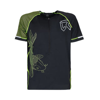 ROCK EXPERIENCE DAISUKE O.P. SS HZ MAN T-SHIRT TECNICA CON ZIP RUNNING TRAIL RUNNING UOMO