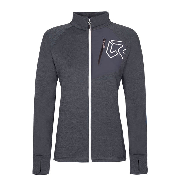 ROCK EXPERIENCE COPPERHEAD FZ WOMAN FLEECE FELPA SECONDO STRATO CALDO DONNA MERINO