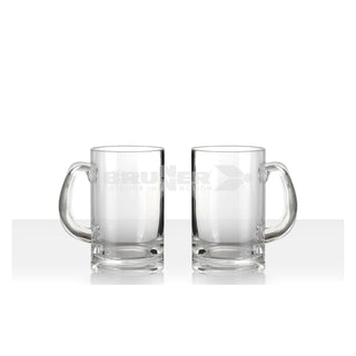 BRUNNER SET BEERGLASS MUNICH Robusto boccale da 55cl per birra in policarbonato - Set da 2 pezzi