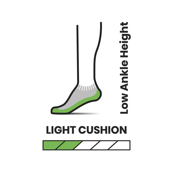 SMARTWOOL HIKE LIGHT CUSHION LOW ANKLE Calze tecniche lana merino UNISEX
