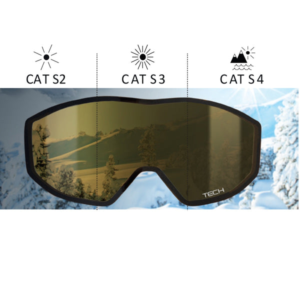 SALICE MASCHERA DA SCI 605TECH Cat. S2-S4 - DISPONIBILE IN 2 COLORI