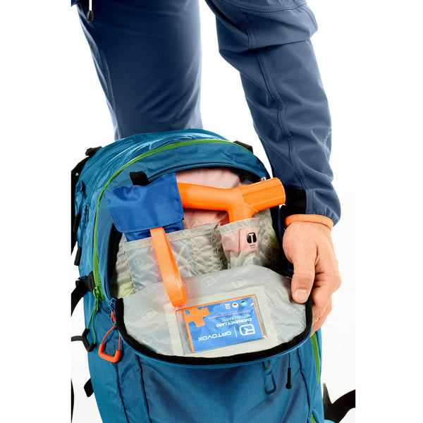 ORTOVOX ZAINO ASCENT 30 S - ZAINO TECNICO DA SCIALPINISMO CON SCHIENALE RIDOTTO - BLUSH