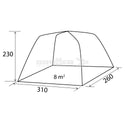 BRUNNER TROUPER 2.0 Spaziosa tenda per minivan